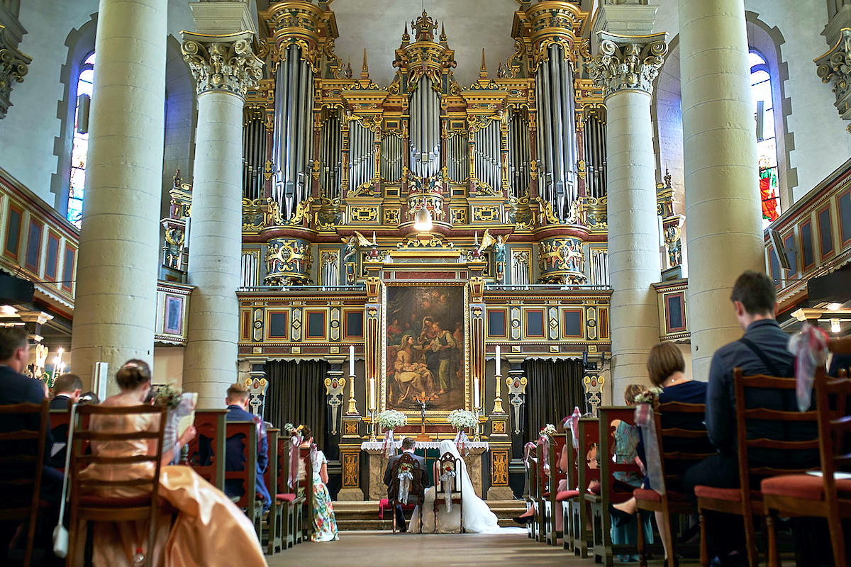 niveaufoto - Hochzeit in der Kirche